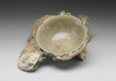 图片[3]-Celadon bowl in a oyster shell, Southern Song dynasty, 1127-1278-China Archive